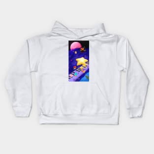 music world by jilooo Kids Hoodie